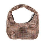Bling Studded Micro Mini Top Handle Bag - Madeline Love - Flyclothing LLC