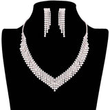 Crystal Rhinestone Pave Necklace - Madeline Love - Flyclothing LLC