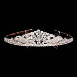 Glass Crystal Pageant Queen Tiara - Madeline Love - Flyclothing LLC