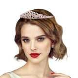 Glass Crystal Pageant Queen Tiara - Madeline Love - Flyclothing LLC