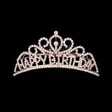 Happy Birthday Rhinestone Party Tiara - Madeline Love - Flyclothing LLC