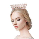 Marquise Stone Accented Pageant Crown Tiara - Madeline Love - Flyclothing LLC