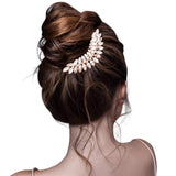 Marquise Stone Cluster Hair Comb - Madeline Love - Flyclothing LLC