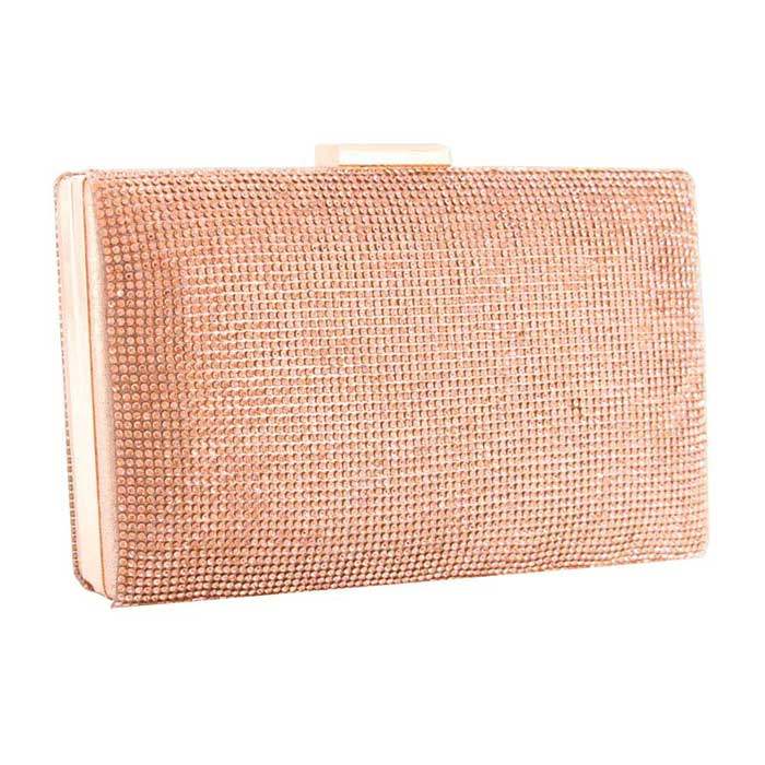 Shimmery Evening Clutch Bag - Madeline Love - Flyclothing LLC