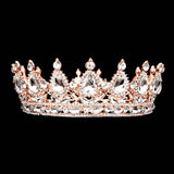 Teardrop Stone Accented Crown Tiara - Madeline Love - Flyclothing LLC