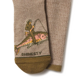 The Rowdy Angler | Fish Cowboy Heel Hammock™ Crew Socks - Shinesty - Flyclothing LLC