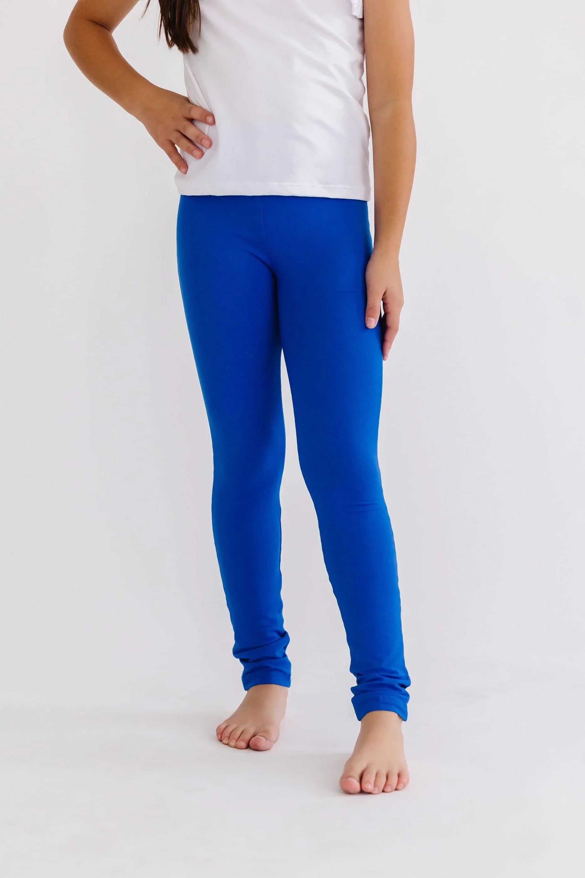 Royal Blue Leggings - Mila & Rose ® - Flyclothing LLC
