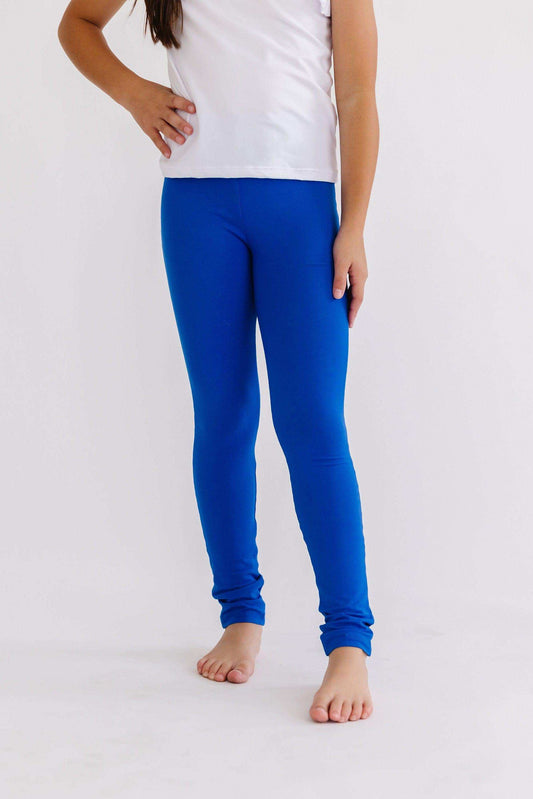 Royal Blue Leggings - Mila & Rose ® - Flyclothing LLC