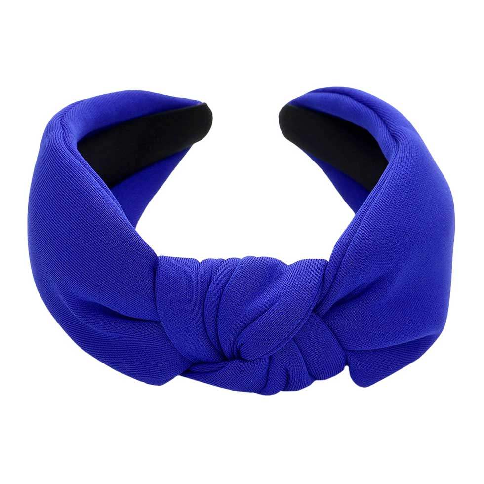 Solid Knot Burnout Headband - Madeline Love - Flyclothing LLC