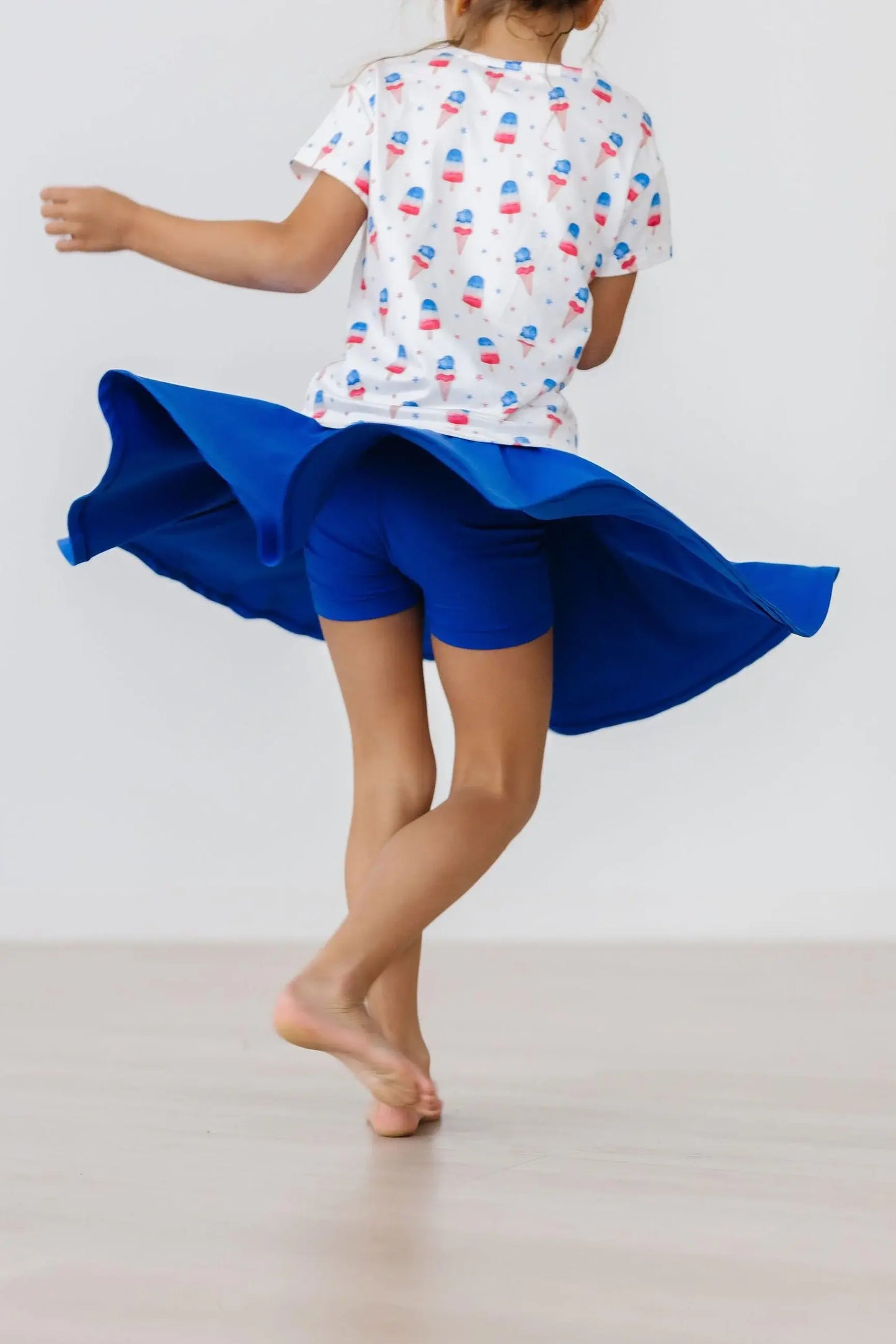 Royal Blue Twirl Skort - Mila & Rose ® - Flyclothing LLC