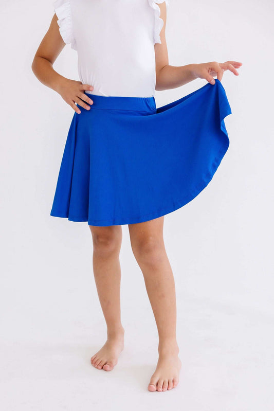 Royal Blue Twirl Skort - Mila & Rose ® - Flyclothing LLC