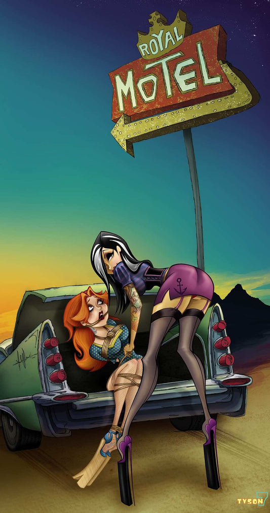 Black Market Art Company Royal Treatment Print - Black Market Art Company - Flyclothing LLC