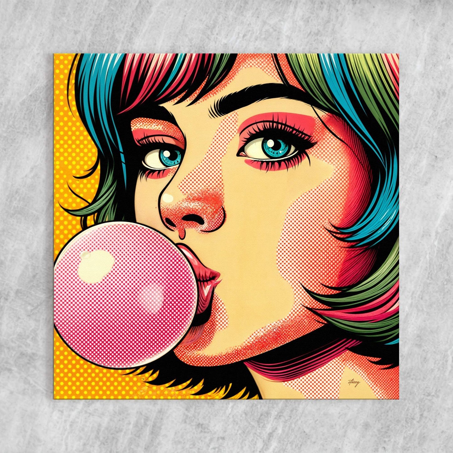 Canvas Print: "Roys Bubble" - Tailored Canvases - Flyclothing LLC