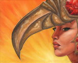 Black Market Art Company Ruby Eye Print