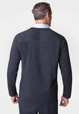 Rugvee Pullover V-Neck Sweatshirt - Charcoal Grey - Buki - Flyclothing LLC