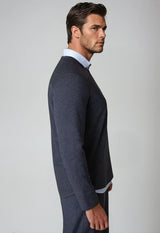 Rugvee Pullover V-Neck Sweatshirt - Charcoal Grey - Buki - Flyclothing LLC