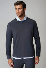 Rugvee Pullover V-Neck Sweatshirt - Charcoal Grey - Buki - Flyclothing LLC