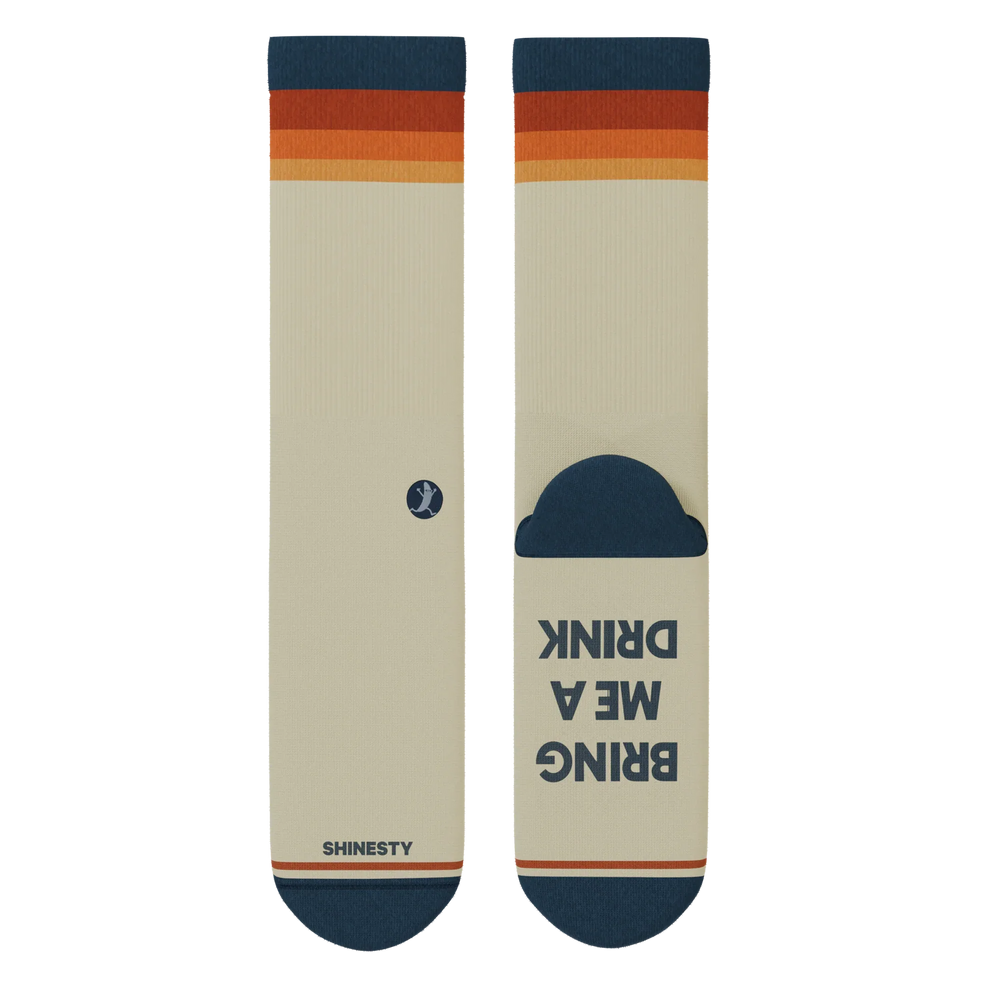 The Rule Abider | Mile High Heel Hammock™ Crew Socks - Shinesty - Flyclothing LLC