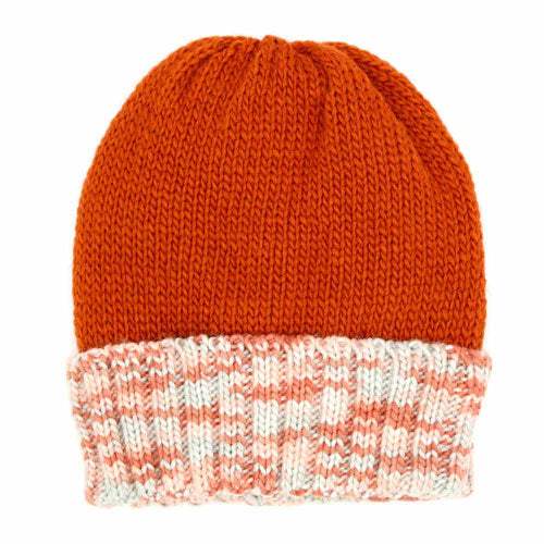 Multi Color Band Fleece Beanie Hats - Madeline Love - Flyclothing LLC