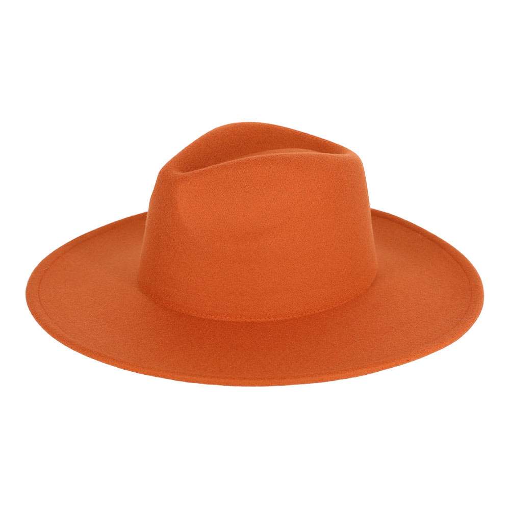 Solid Felt Fedora Panama Hat - Madeline Love - Flyclothing LLC