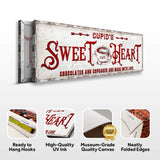 Rustic Cupid's Sweetheart Vintage Sign - Tailored Canvases - Flyclothing LLC