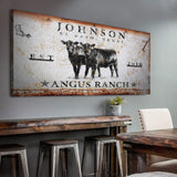 Angus Ranch Sign - Tailored Canvases - Flyclothing LLC