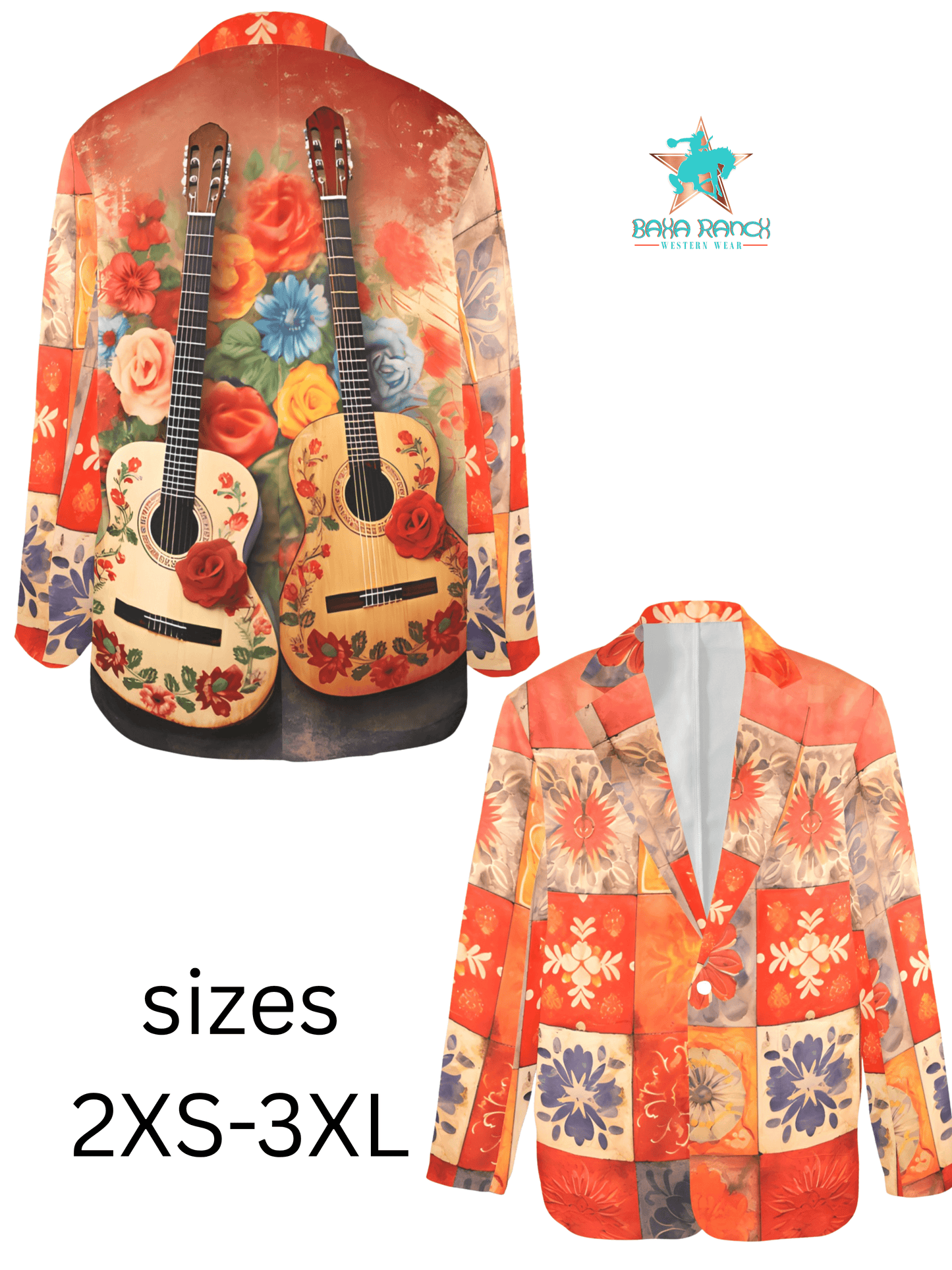 Baha Ranch Colores de Mexico Musica Blazer