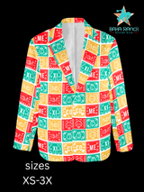 Colores De Mexico Picado Party Blazer - Baha Ranch Western Wear - Flyclothing LLC