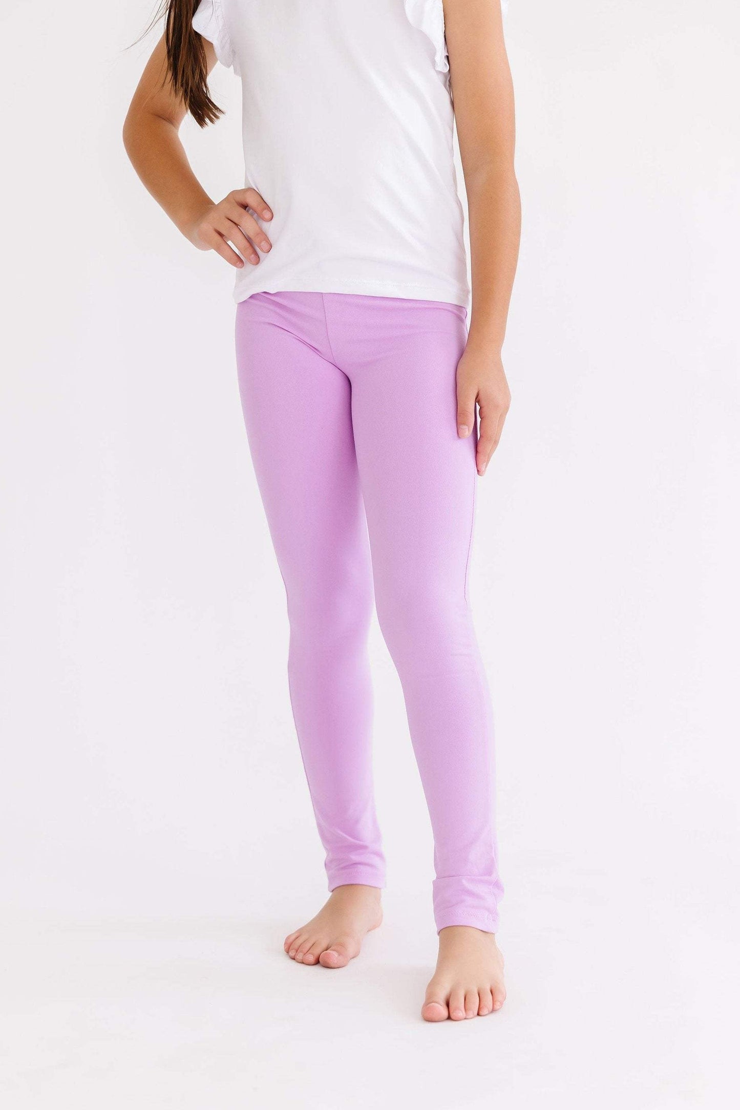 Bright Lilac Leggings - Mila & Rose ® - Flyclothing LLC
