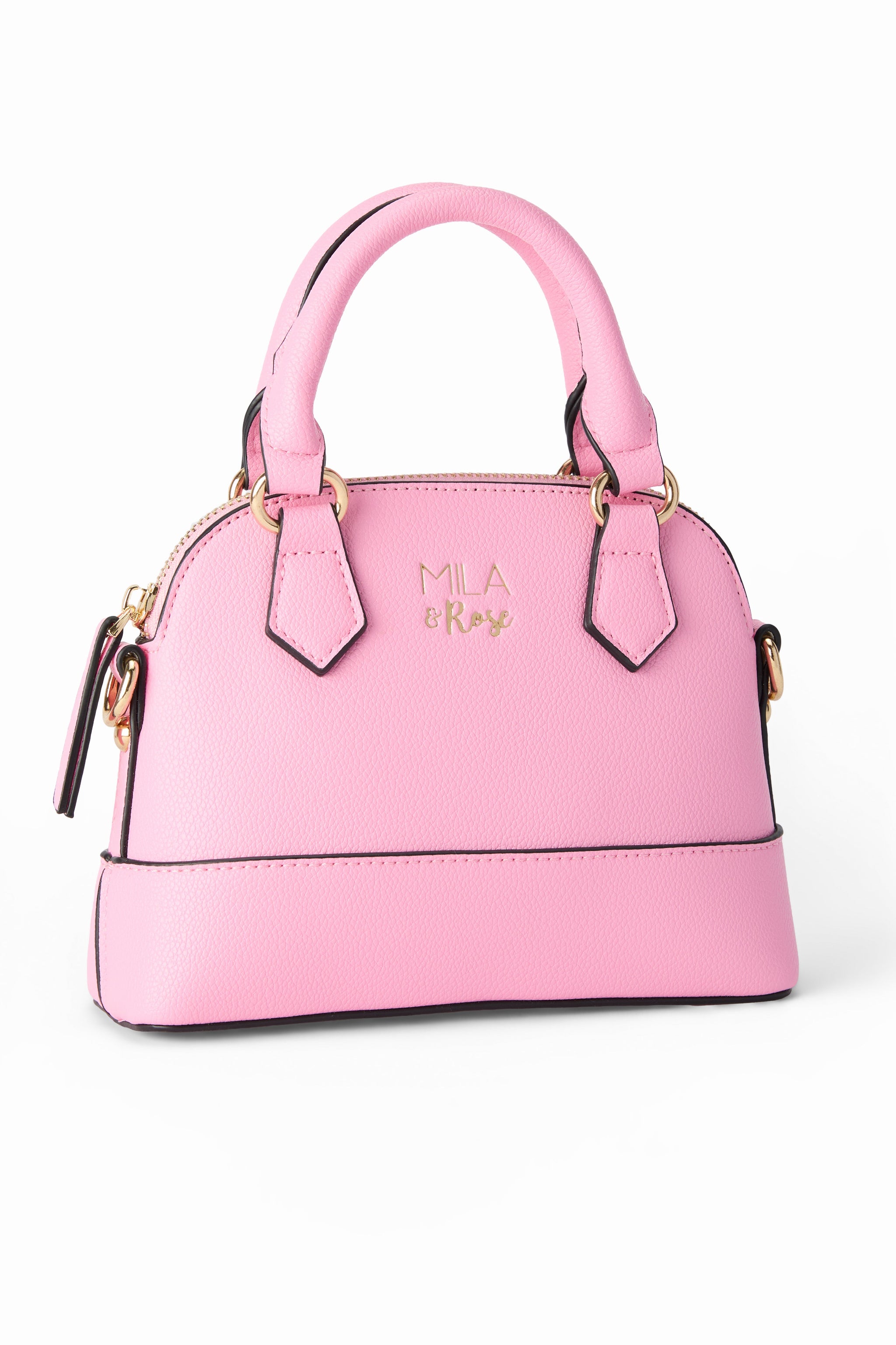 Bubblegum Pink Girl's Crossbody Purse - Mila & Rose ® - Flyclothing LLC
