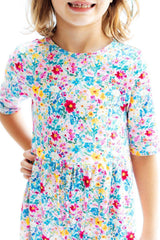 Fluttering Flowers Wide Leg Jumpsuit - Mila & Rose ® - Flyclothing LLC