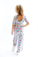 Fluttering Flowers Wide Leg Jumpsuit - Mila & Rose ® - Flyclothing LLC