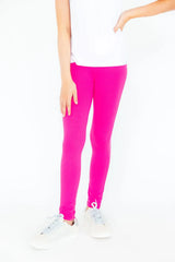 Hot Pink Leggings - Mila & Rose ® - Flyclothing LLC