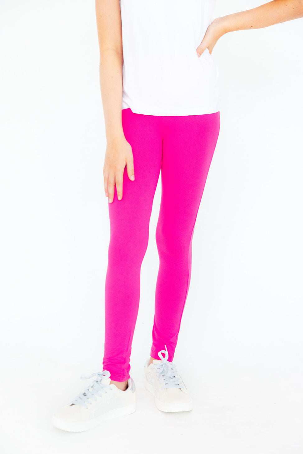 Hot Pink Leggings - Mila & Rose ® - Flyclothing LLC