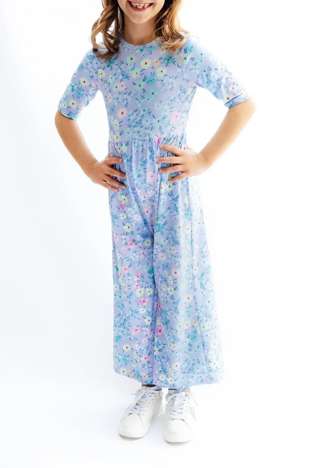 Petal Party Wide Leg Jumpsuit - Mila & Rose ® - Flyclothing LLC