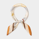 Flower Printed Square Scarf - Madeline Love - Flyclothing LLC