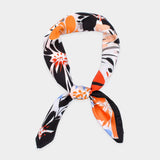 Flower Print Bandana Scarf - Madeline Love - Flyclothing LLC