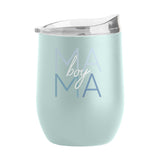 Mothers Day 16oz Boy Mama Cove Stainless Curved Beverage - Logo Brands - Flyclothing LLC
