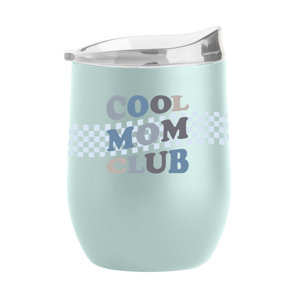 Mothers Day Cool Moms Club Cove 16oz Stainless Curved Beverage - Logo Brands - Flyclothing LLC