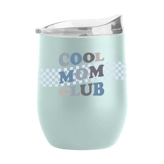 Mothers Day Cool Moms Club Cove 16oz Stainless Curved Beverage - Logo Brands - Flyclothing LLC