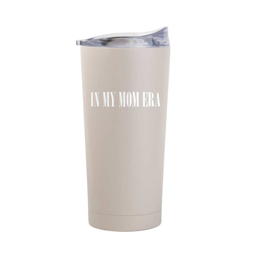 Mothers Day In My Mom Era Sand 20oz Powder Coat Tumbler - Logo Brands - Flyclothing LLC