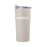 Mothers Day In My Mom Era Sand 20oz Powder Coat Tumbler - Logo Brands - Flyclothing LLC