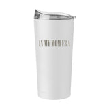 Mothers Day In My Mom Era White 20oz Powder Coat Tumbler - Logo Brands - Flyclothing LLC
