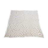 Spring Colorful Flower Trio Gray Luxe Dreams Throw - Logo Brands - Flyclothing LLC