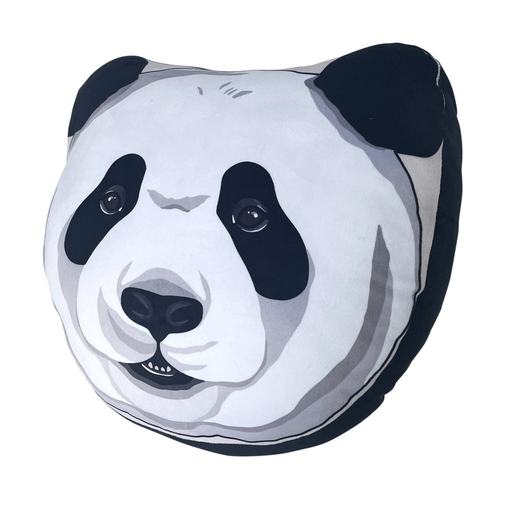 Panda Puff Pillow - Logo Brands - Flyclothing LLC