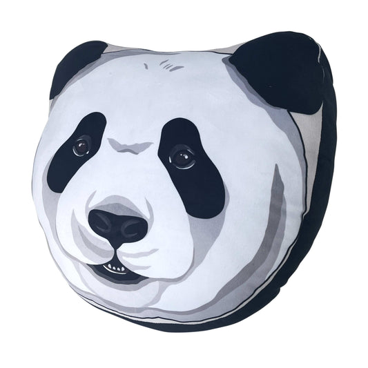 Panda Puff Pillow - Logo Brands - Flyclothing LLC