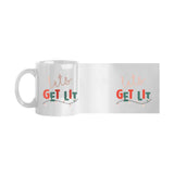 Get Lit 11oz Sublimated Mug - Logo Brands - Flyclothing LLC