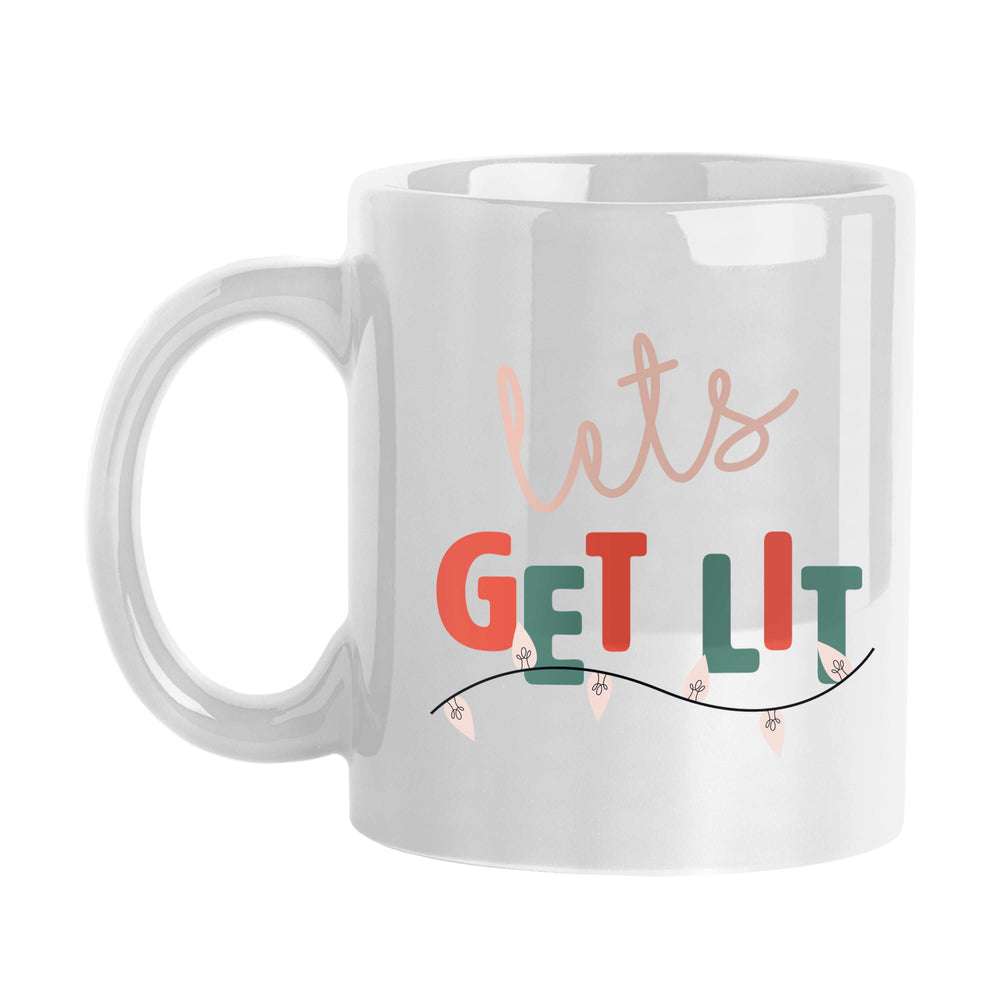 Get Lit 11oz Sublimated Mug - Logo Brands - Flyclothing LLC