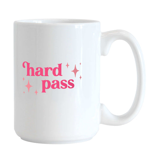Snarky Mug Hard Pass 15oz Sublimated Mug - Logo Brands - Flyclothing LLC