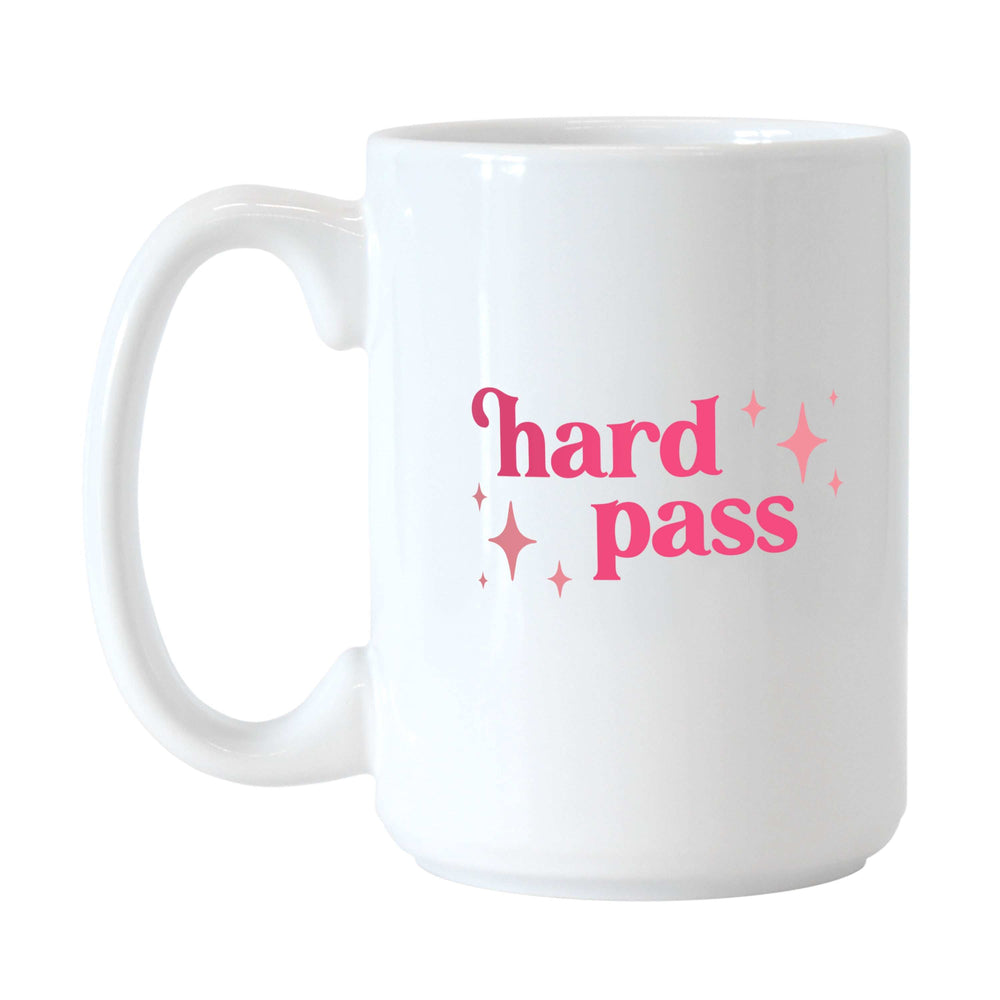 Snarky Mug Hard Pass 15oz Sublimated Mug - Logo Brands - Flyclothing LLC
